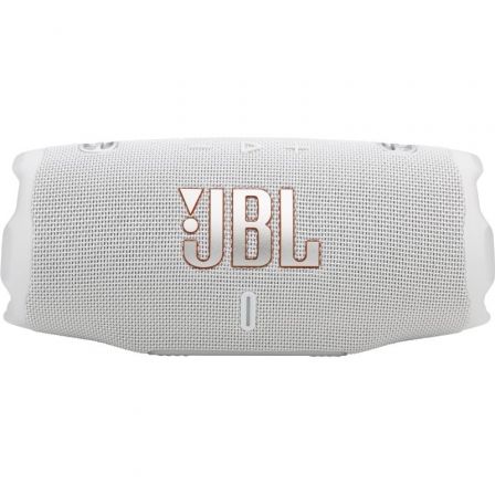 JBL Charge 6 Altavoz Portátil Bluetooth 45W IP67 Resistente al Agua Hasta 28h Batería Color Blanco